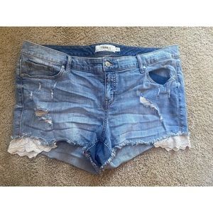 Torrid Jean shorts SOLD